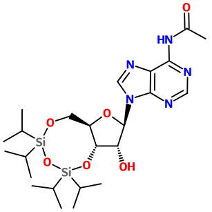 MC081109 3',5'-TIPS-N6-Ac-rA (图片) MC081109 3',5'-TIPS-N6-Ac-rA